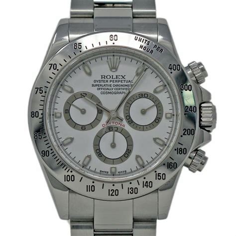 rolex daytona 2004|Rolex white dial daytona.